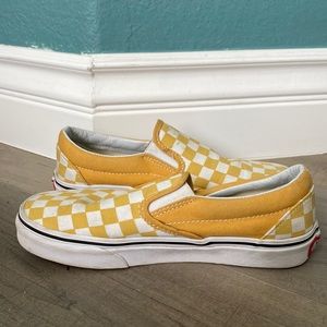 Checker slip on Vans